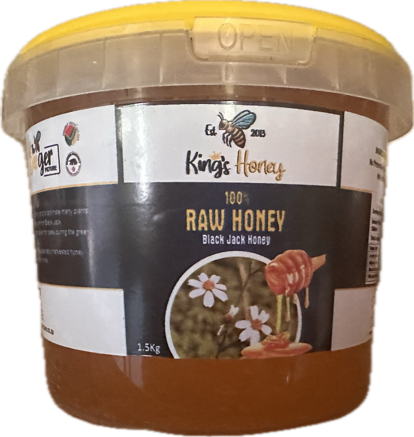 100% Pure Raw Honey 1.5kg