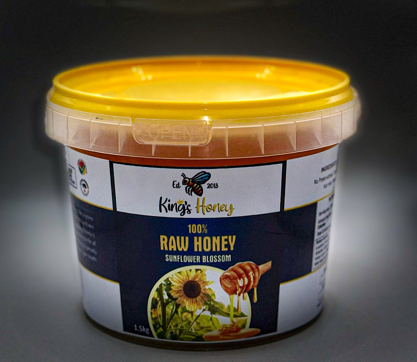 100% Pure Raw Honey 1.5kg