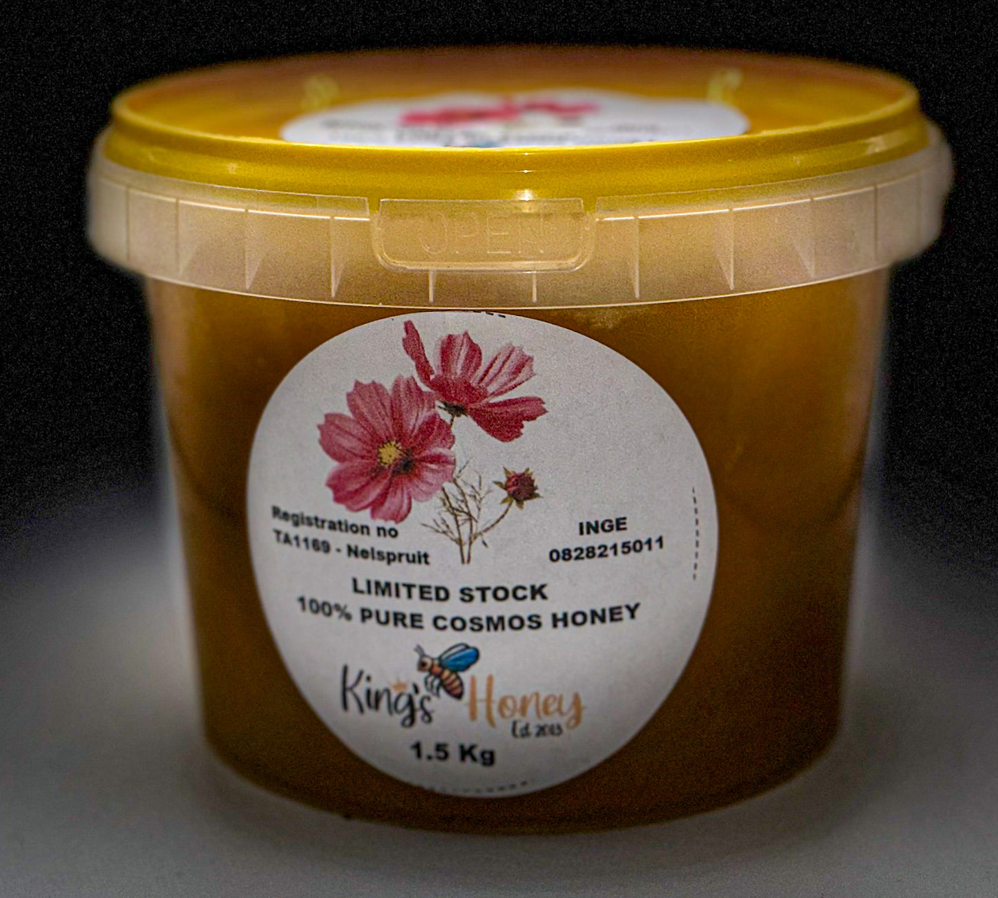 100% Pure Raw Honey 1.5kg