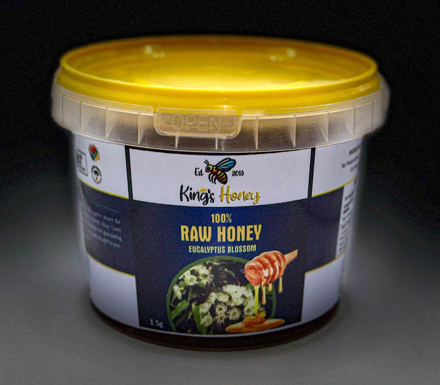 100% Pure Raw Honey 1.5kg