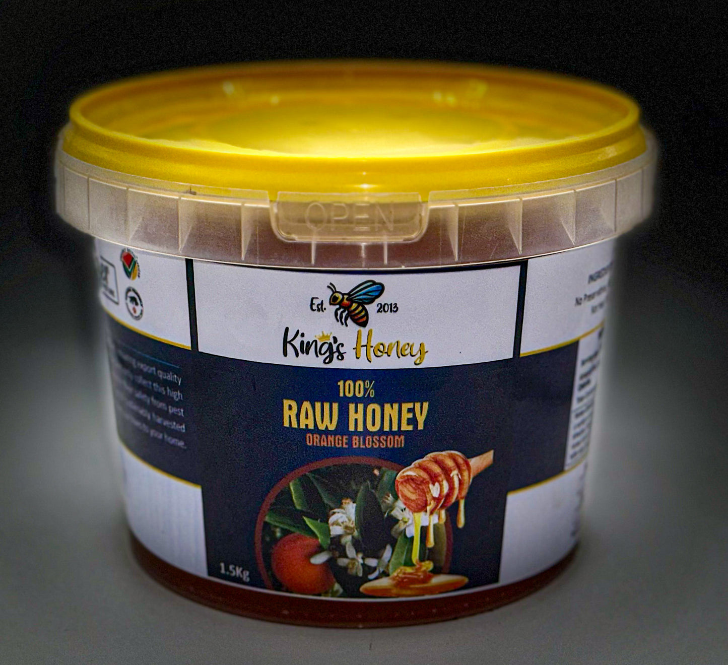 100% Pure Raw Honey 1.5kg