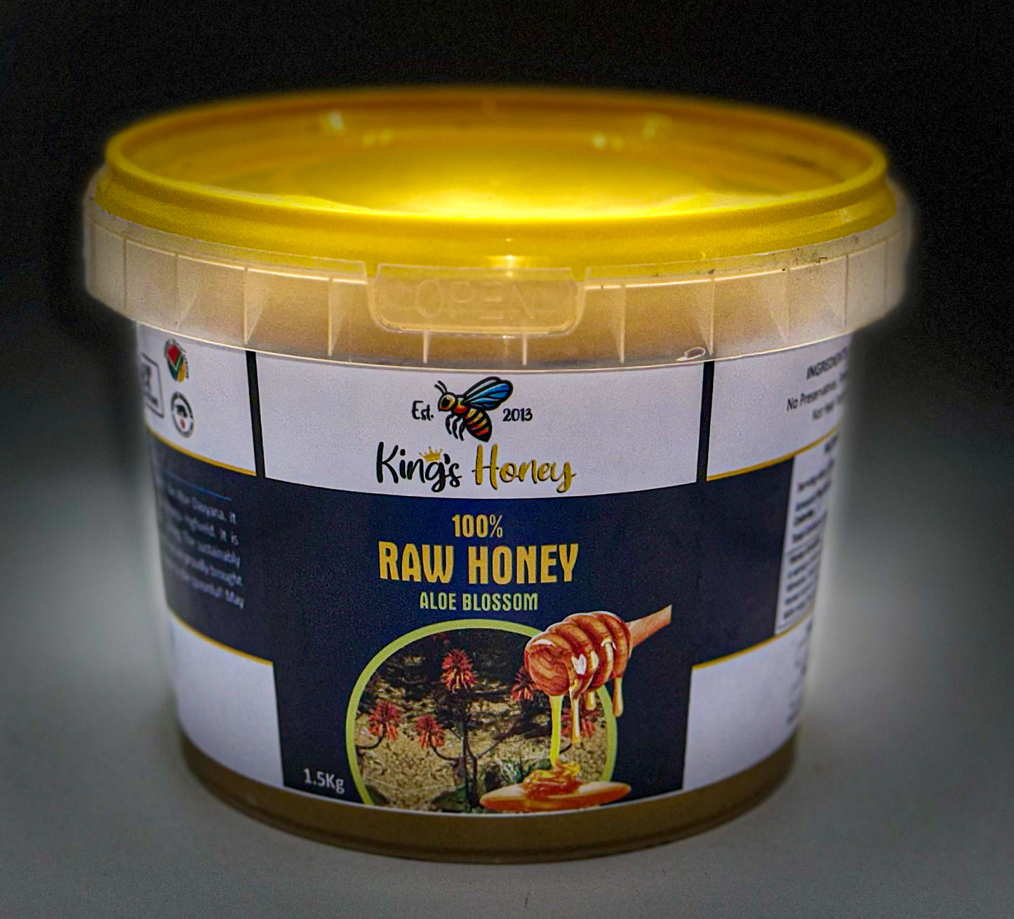 100% Pure Raw Honey 1.5kg