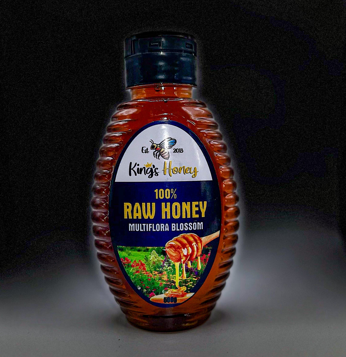 100% Pure Raw Honey 500g Squeeze Bottle