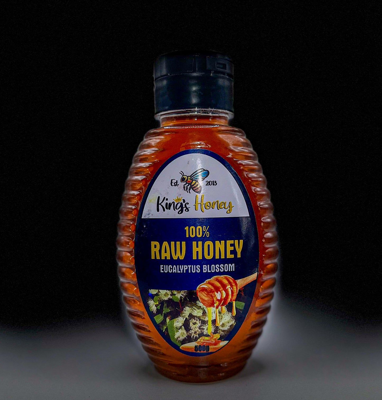 100% Pure Raw Honey 500g Squeeze Bottle