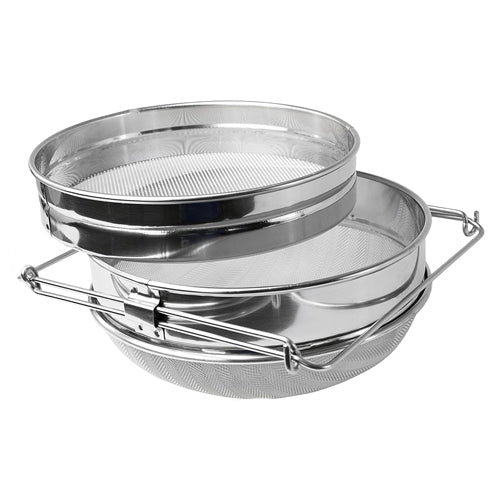 Double Steel Honey Sieve